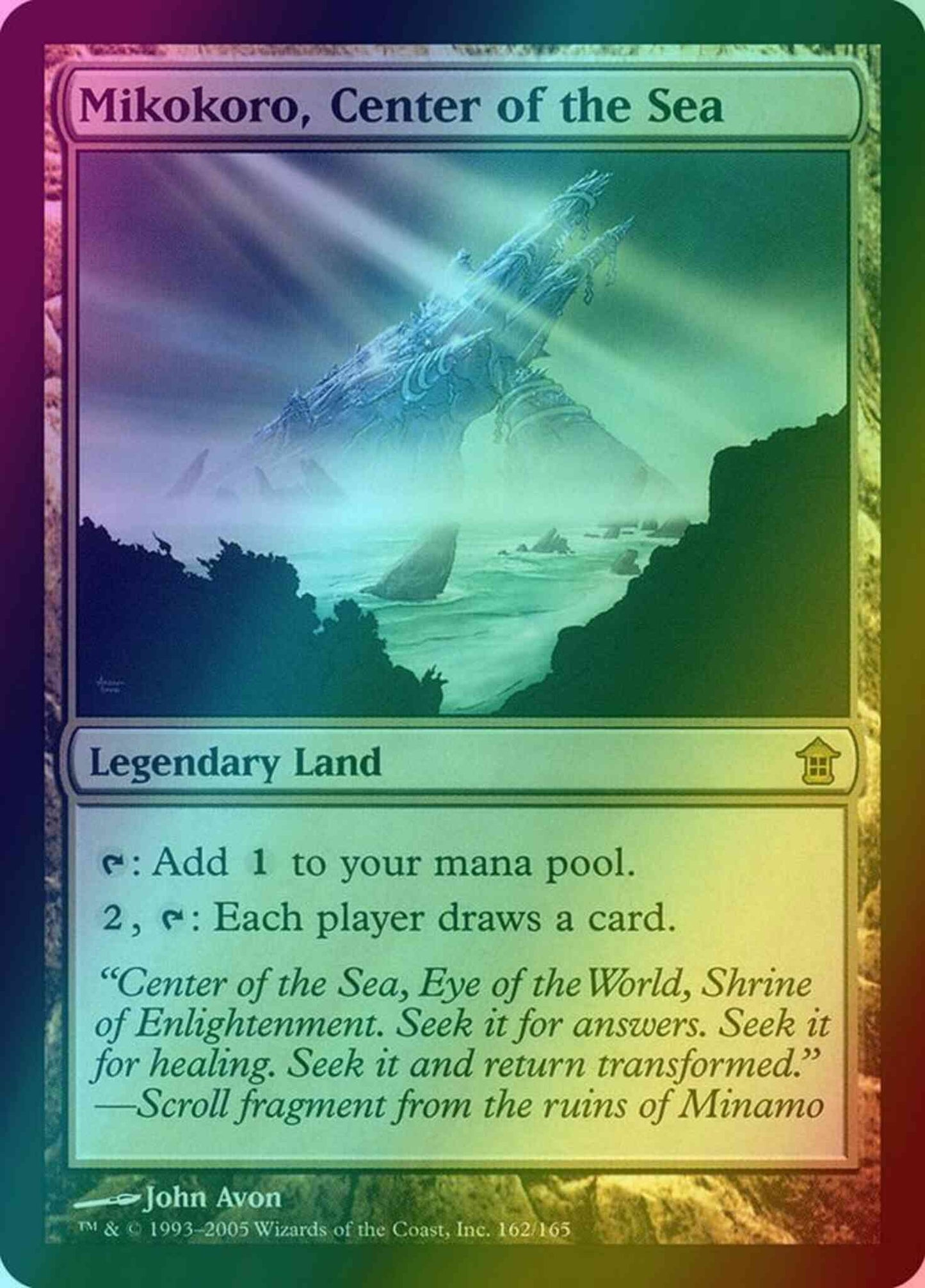 Mikokoro, Center of the Sea [162] [Saviors of Kamigawa] [Foil]
