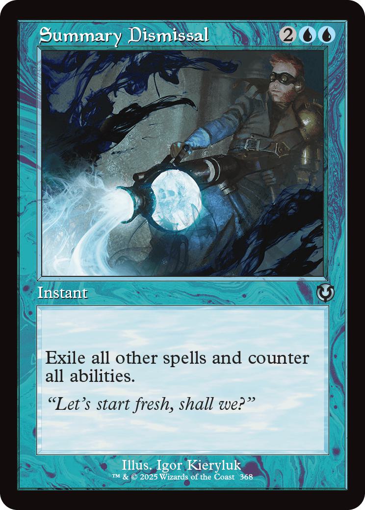 Summary Dismissal [368] [Retro Frame] [Innistrad Remastered] [Non-Foil]