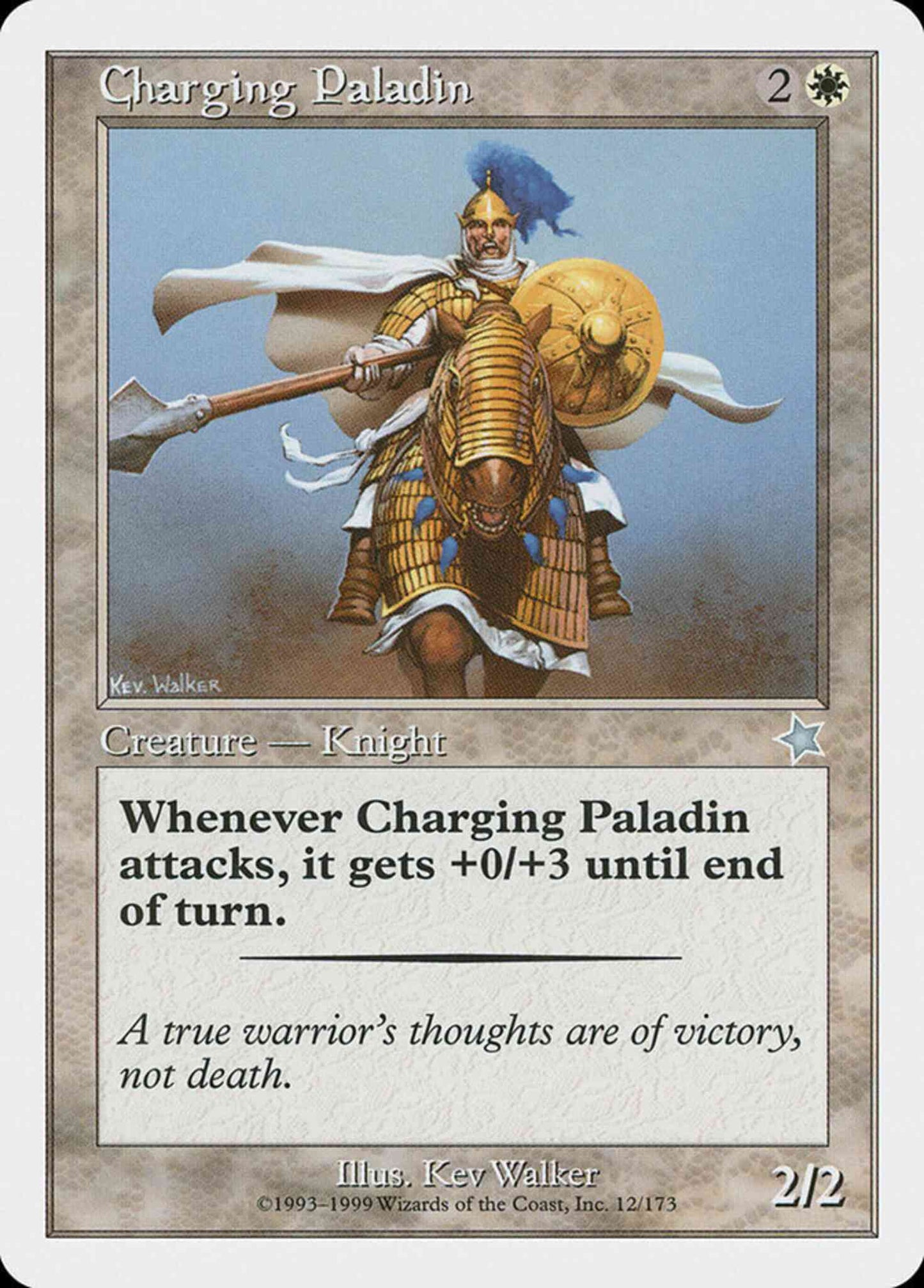Charging Paladin [12] [Starter 1999] [Non-Foil]