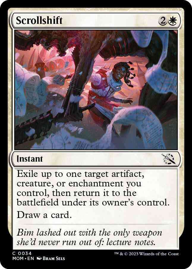 Scrollshift [34] [March of the Machine] [Non-Foil]