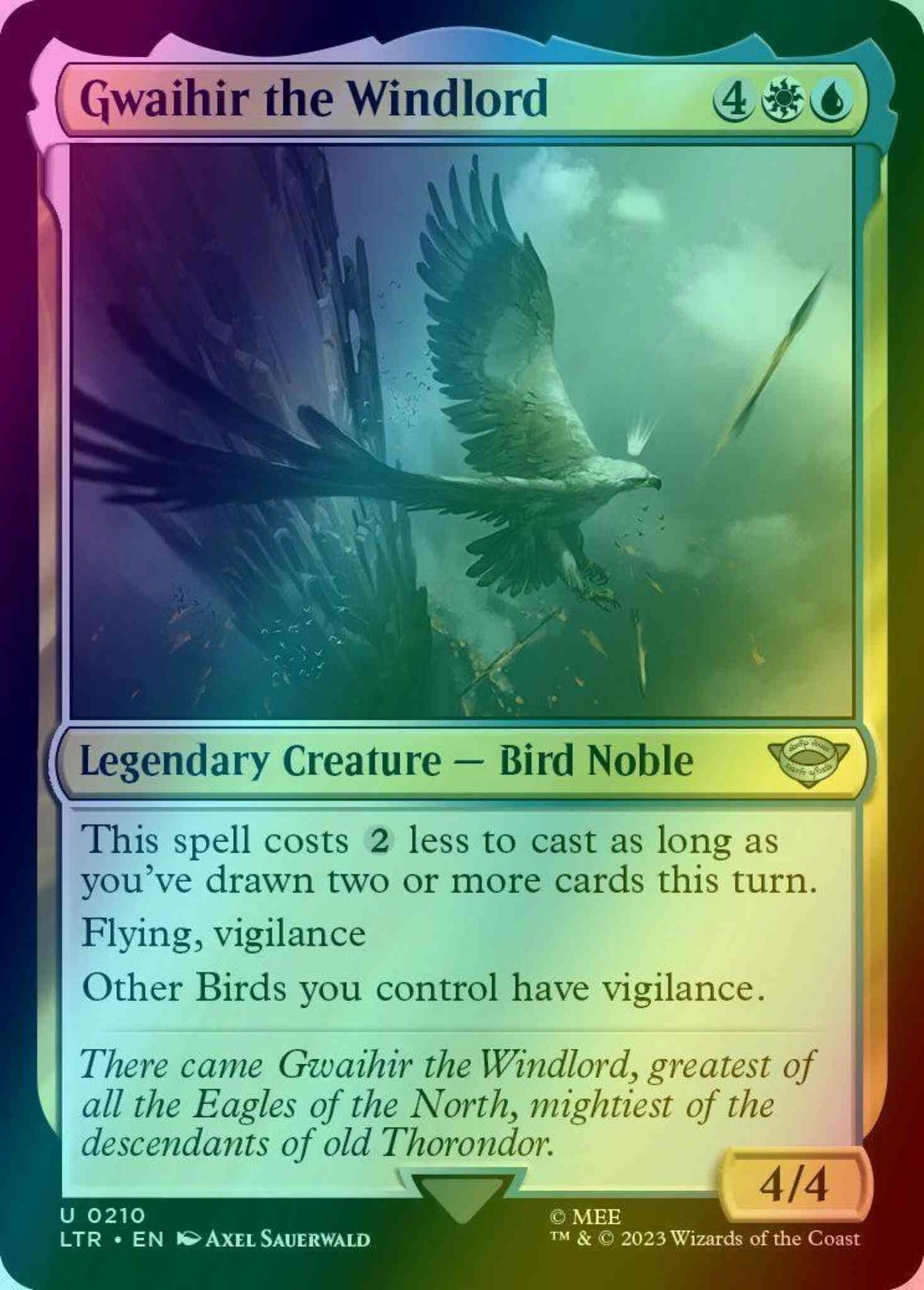 Gwaihir the Windlord [210] [The Lord of the Rings: Tales of Middle-earth] [Foil]
