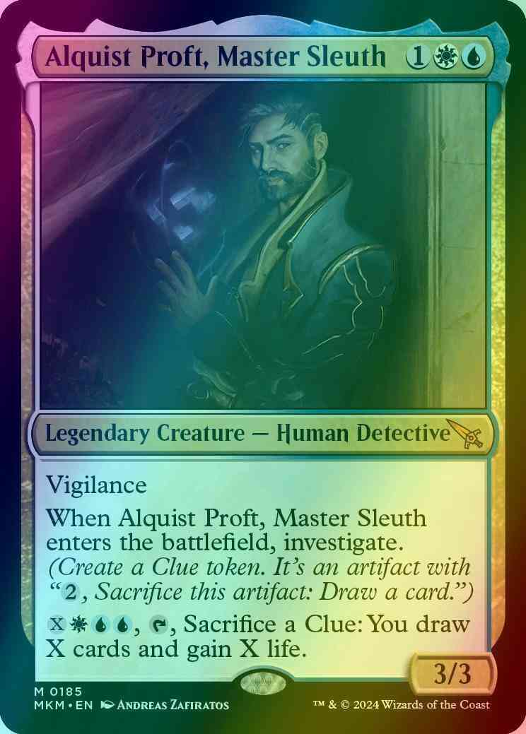 Alquist Proft, Master Sleuth [185] [Murders at Karlov Manor] [Foil]