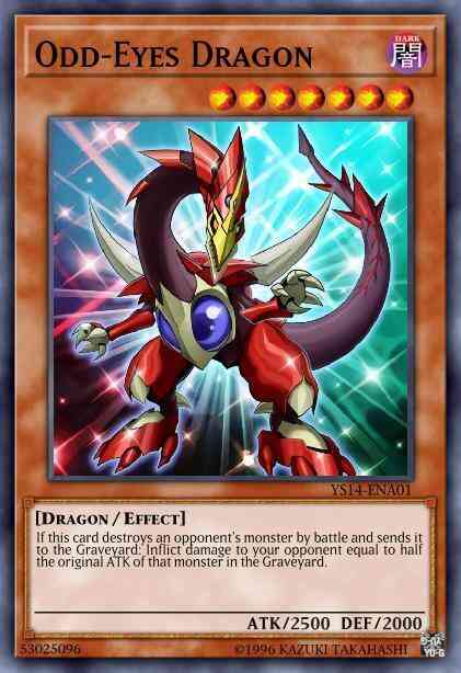 Odd-Eyes Dragon - YS15-ENF03 - Shatterfoil Rare - 1st Edition