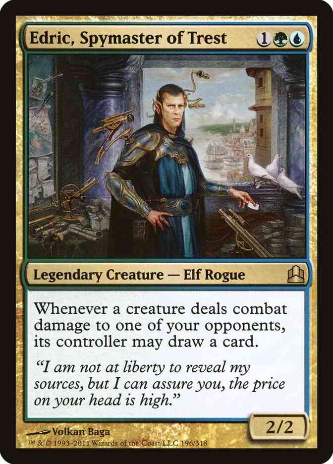 Edric, Spymaster of Trest [196] [Commander 2011] [Non-Foil]