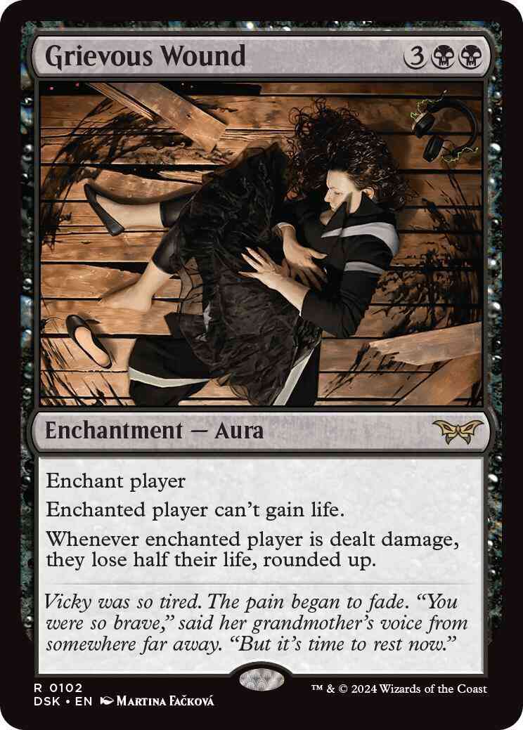 Grievous Wound [102] [Duskmourn: House of Horror] [Non-Foil]