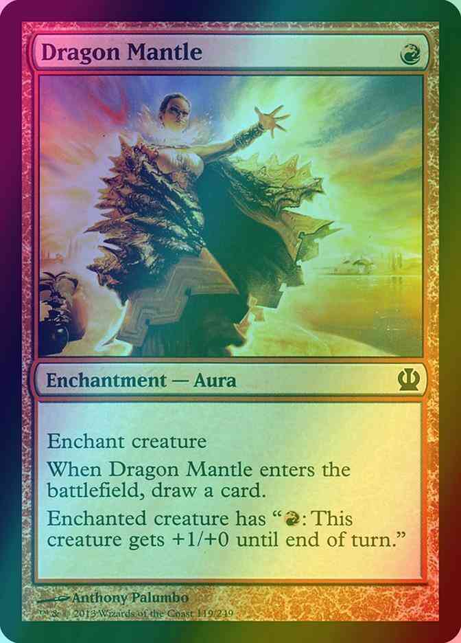 Dragon Mantle [119] [Theros] [Foil]