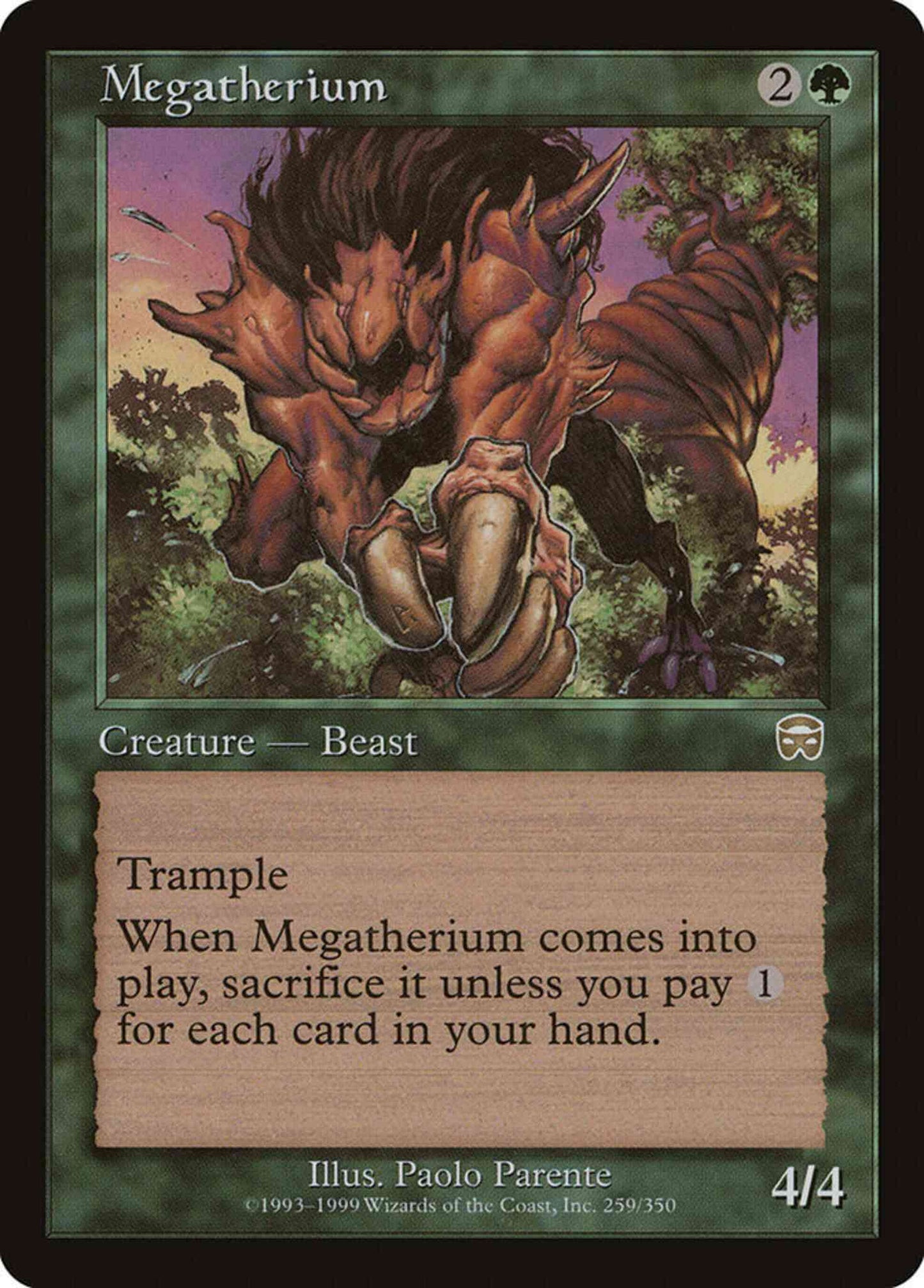 Megatherium [259] [Mercadian Masques] [Non-Foil]