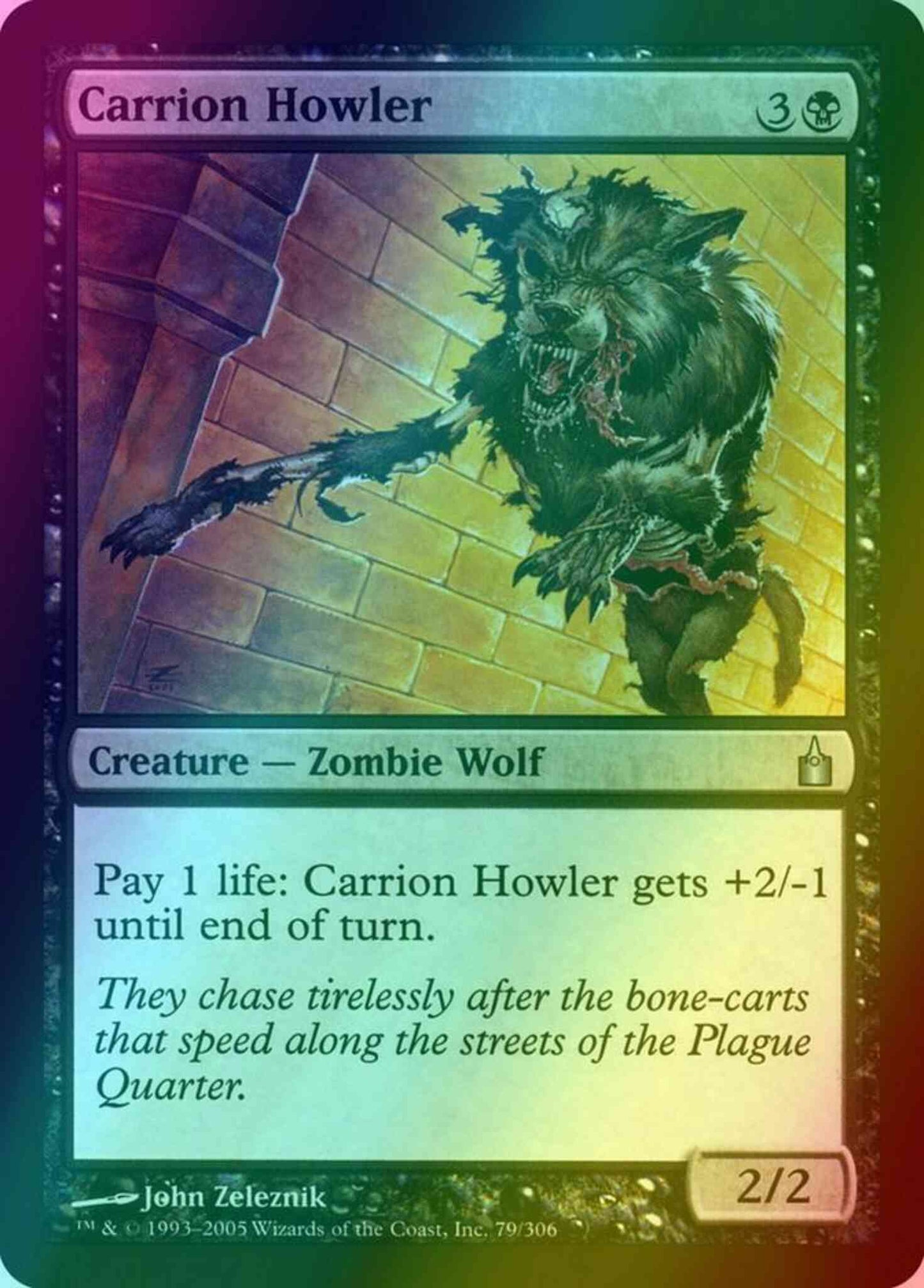Carrion Howler [79] [Ravnica City Of Guilds] [Foil]