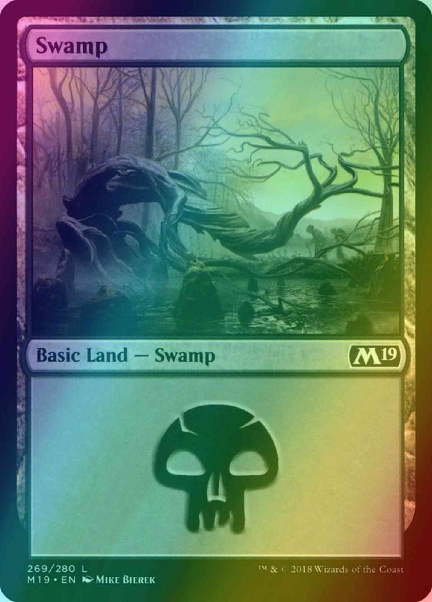 Swamp [269] [Core Set 2019] [Foil]