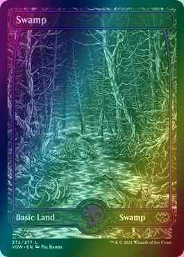 Swamp [272] [Eternal Night Showcase] [Innistrad: Crimson Vow] [Foil]