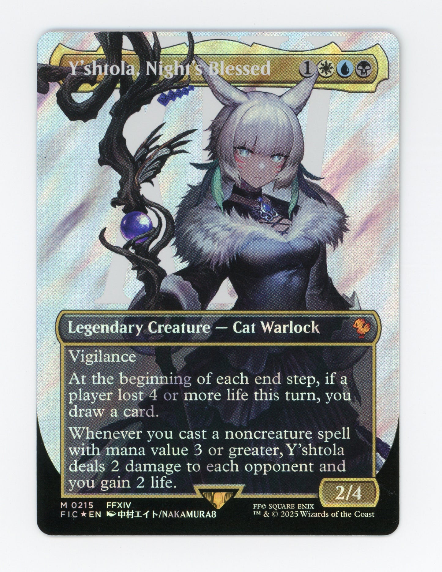Y'shtola, Night's Blessed — Borderless|Character|Surge Foil — ID 18704