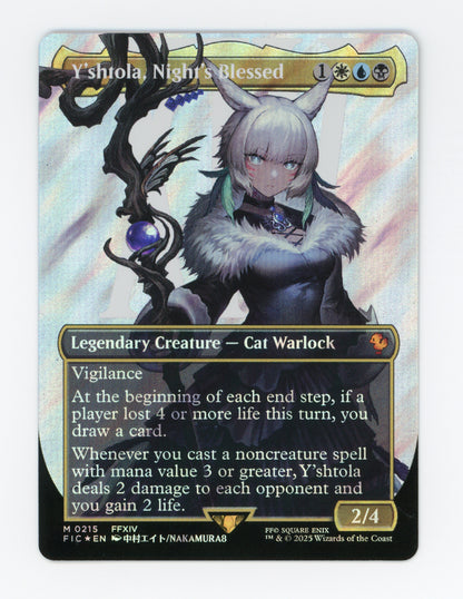Y'shtola, Night's Blessed — Borderless|Character|Surge Foil — ID 18704