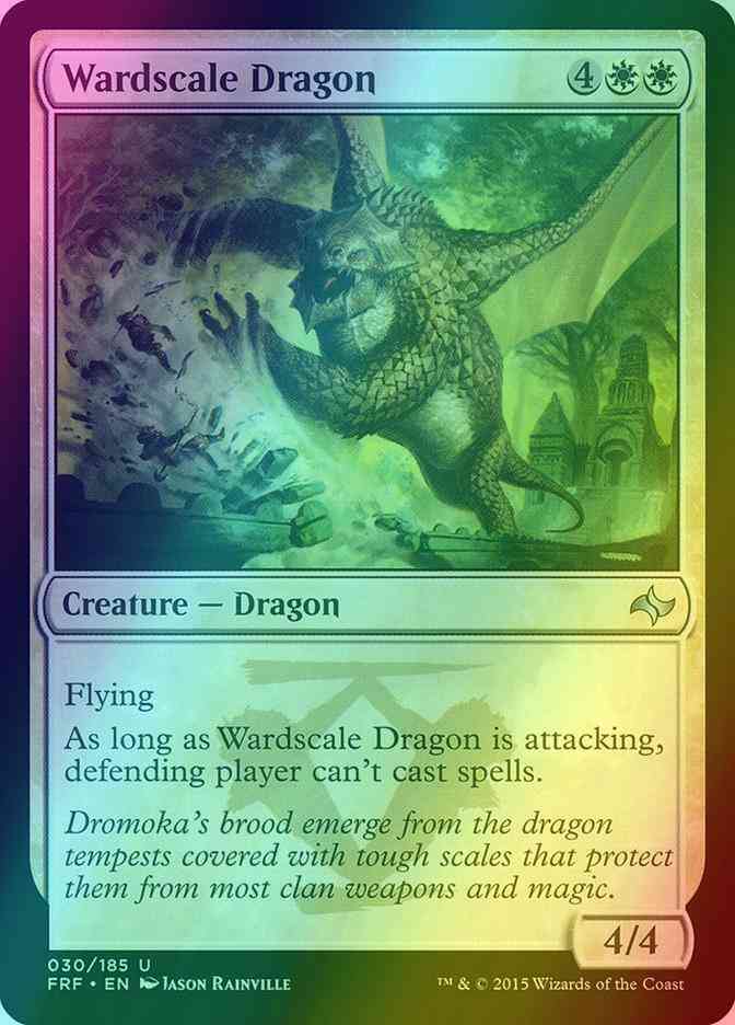 Wardscale Dragon [30] [Fate Reforged] [Foil]