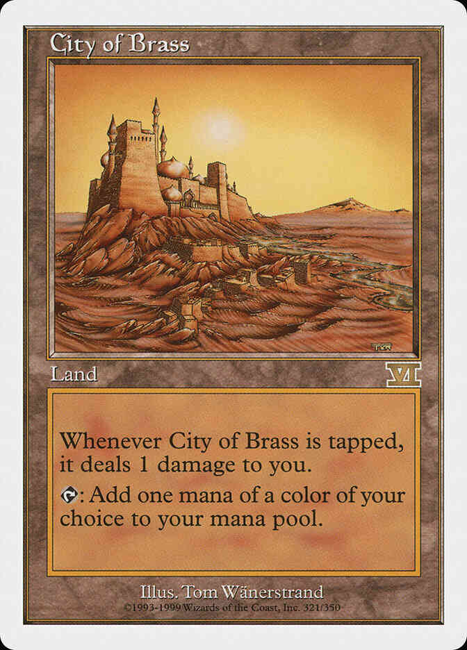 City of Brass [321] [Classic Sixth Edition] [Non-Foil]