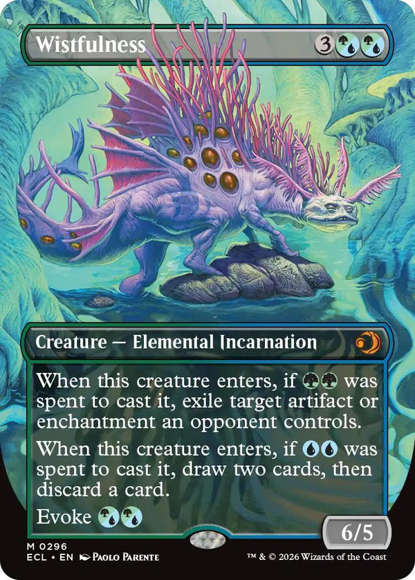 Wistfulness [296] [Borderless] [Lorwyn Eclipsed] [Non-Foil]