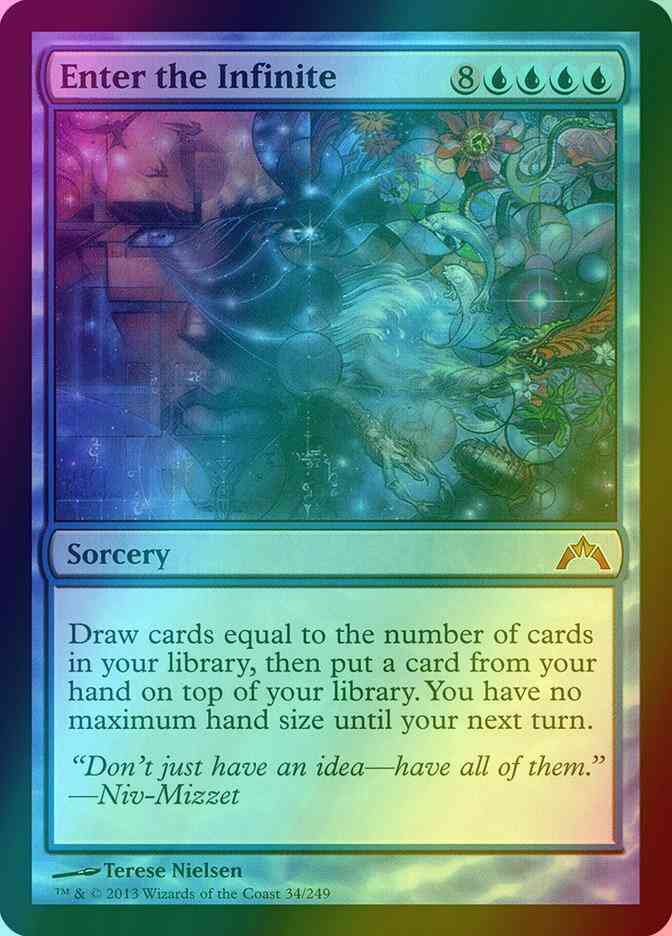 Enter the Infinite [34] [Gatecrash] [Foil]