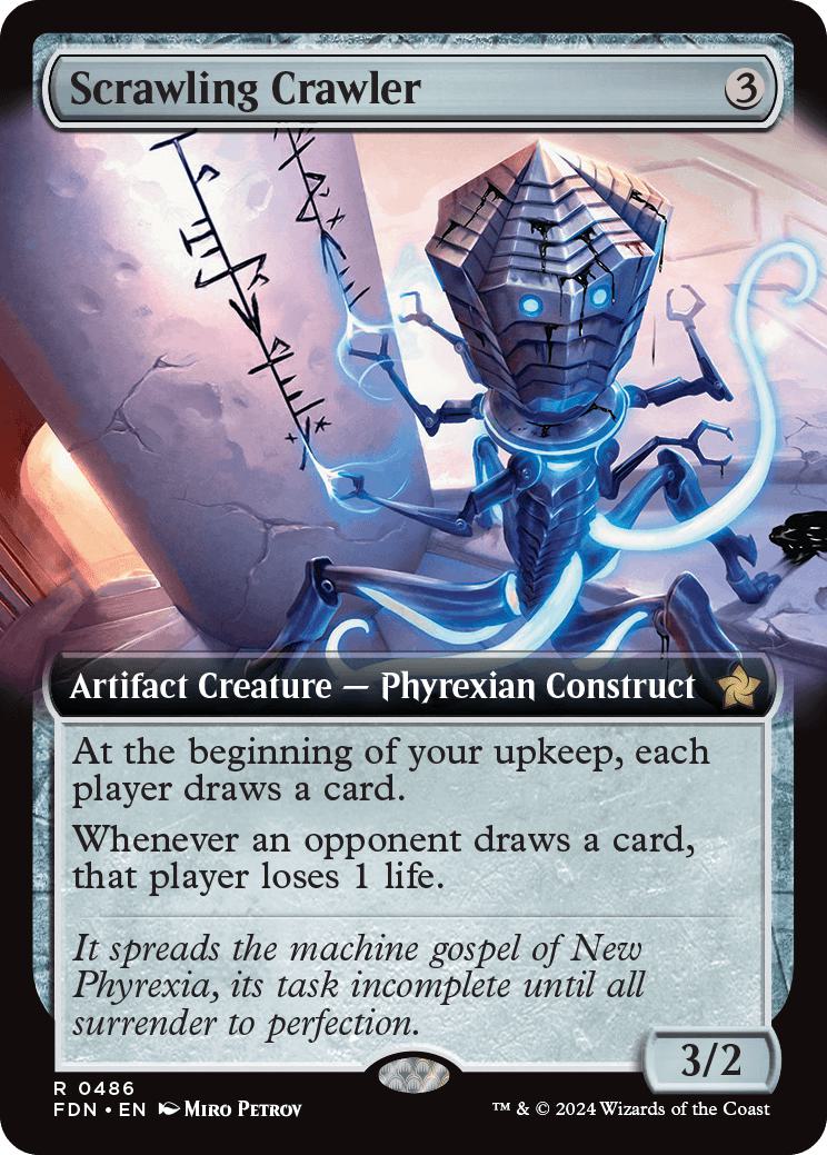 Scrawling Crawler [486] [Extended Art] [Foundations] [Non-Foil]