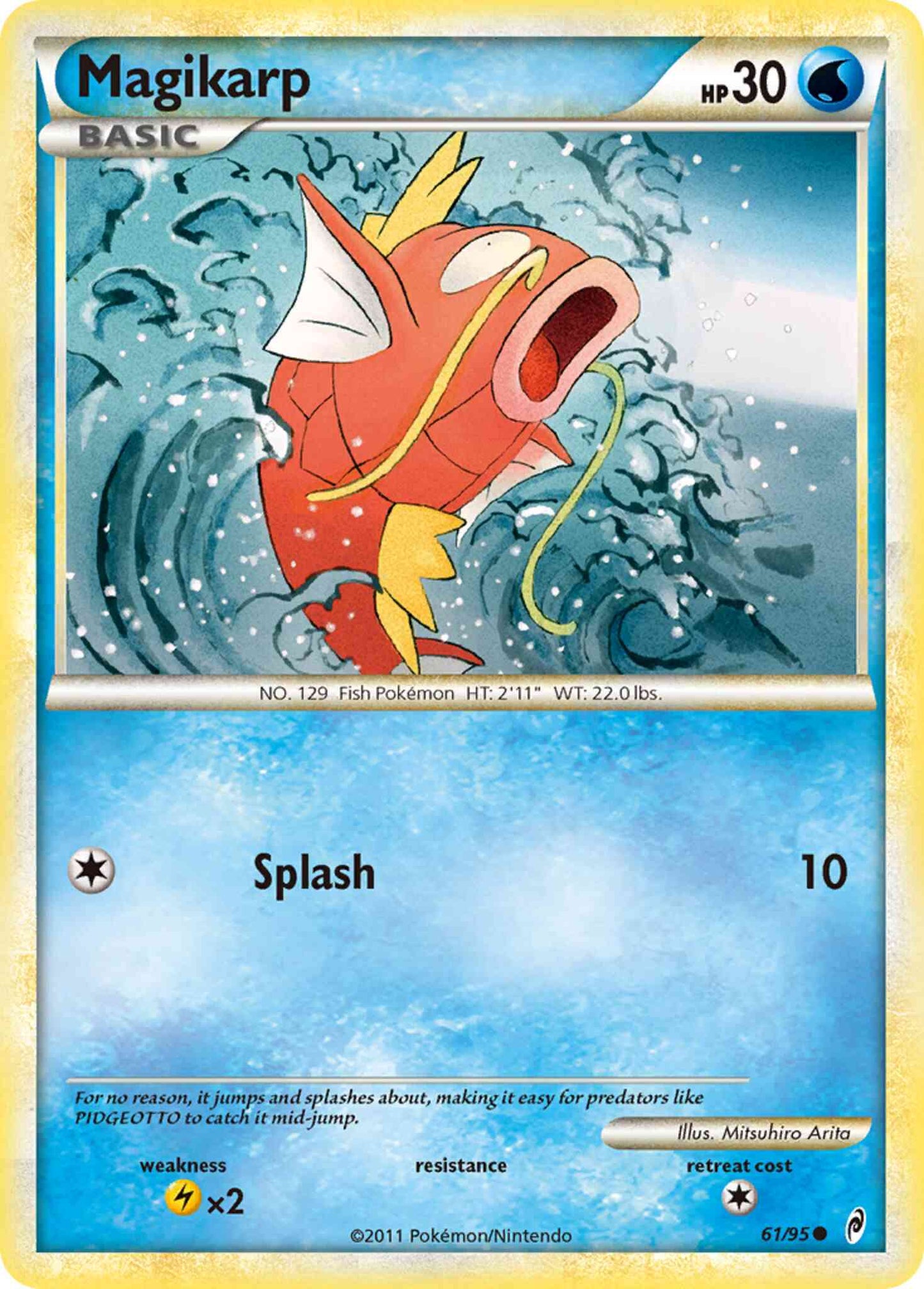 Magikarp - 61/95 - Common [col1-61] [Non-Holo]