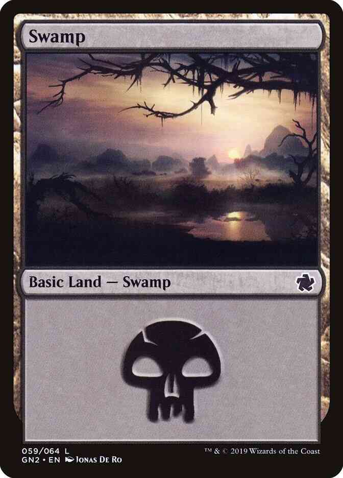 Swamp [59] [Game Night 2019] [Non-Foil]
