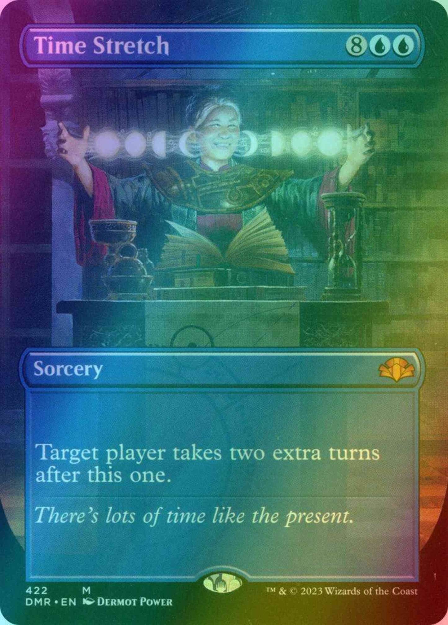 Time Stretch [422] [Borderless] [Dominaria Remastered] [Foil]