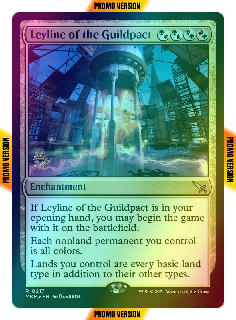 Leyline of the Guildpact [217s] [Prerelease] [Murders at Karlov Manor: Promos] [Foil]