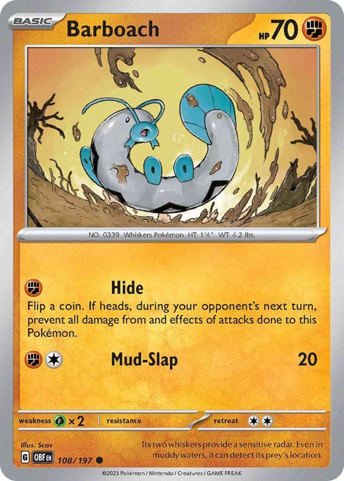 Barboach - 108/197 - Common [sv03-108] [Non-Holo]