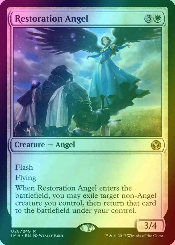 Restoration Angel [28] [Iconic Masters] [Foil]