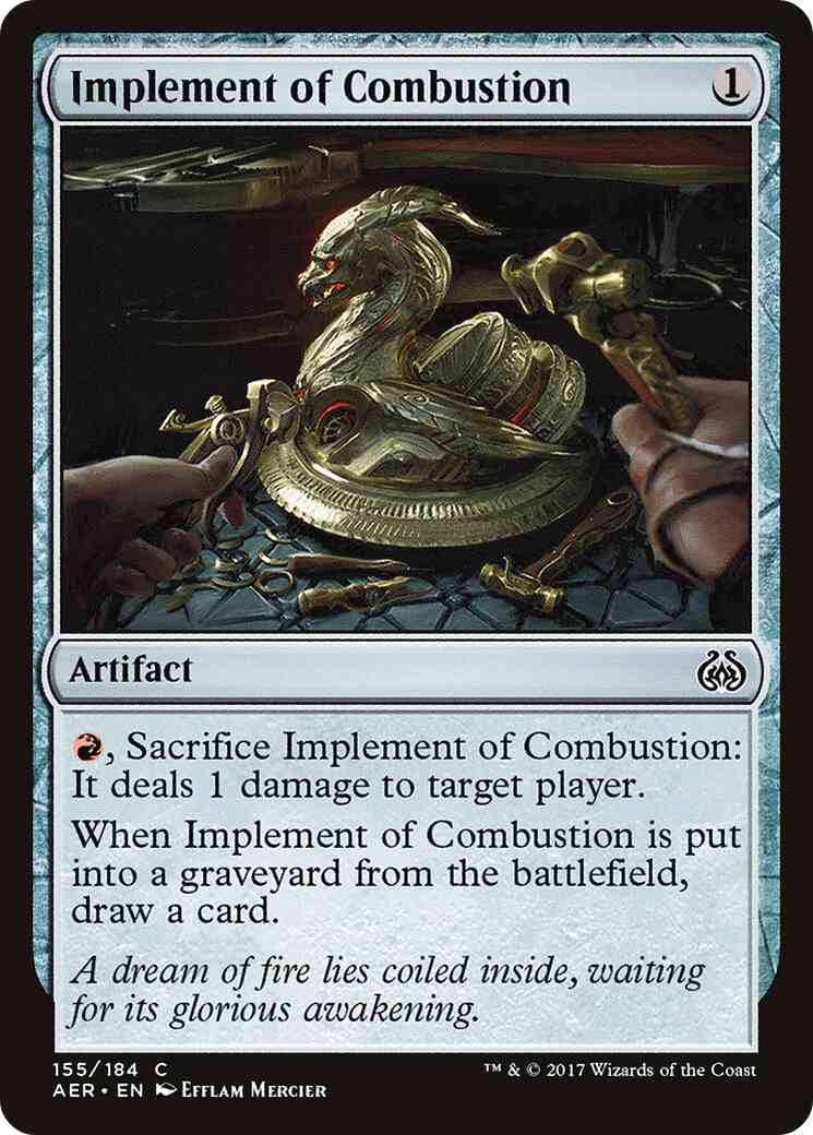 Implement of Combustion [155] [Aether Revolt] [Non-Foil]