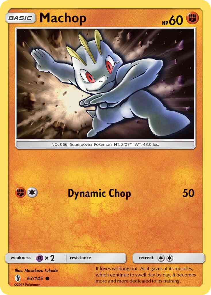 Machop - 63/145 - Common [sm2-63] [Non-Holo]