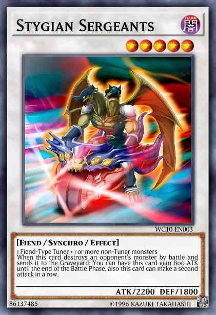 Stygian Sergeants - LC5D-EN243 - Secret Rare - 1st Edition