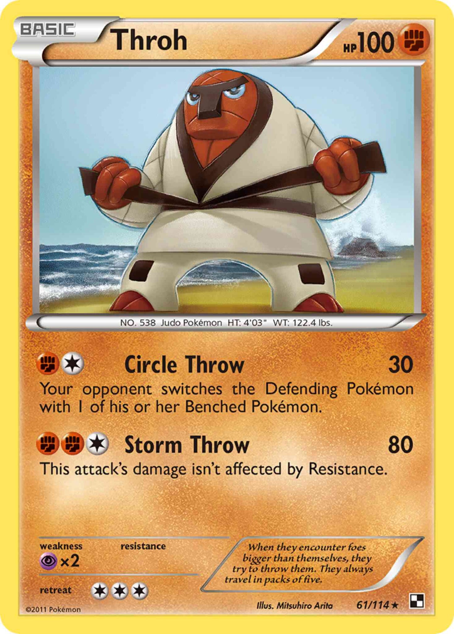 Throh - 61/114 - Rare [bw1-61] [Non-Holo]