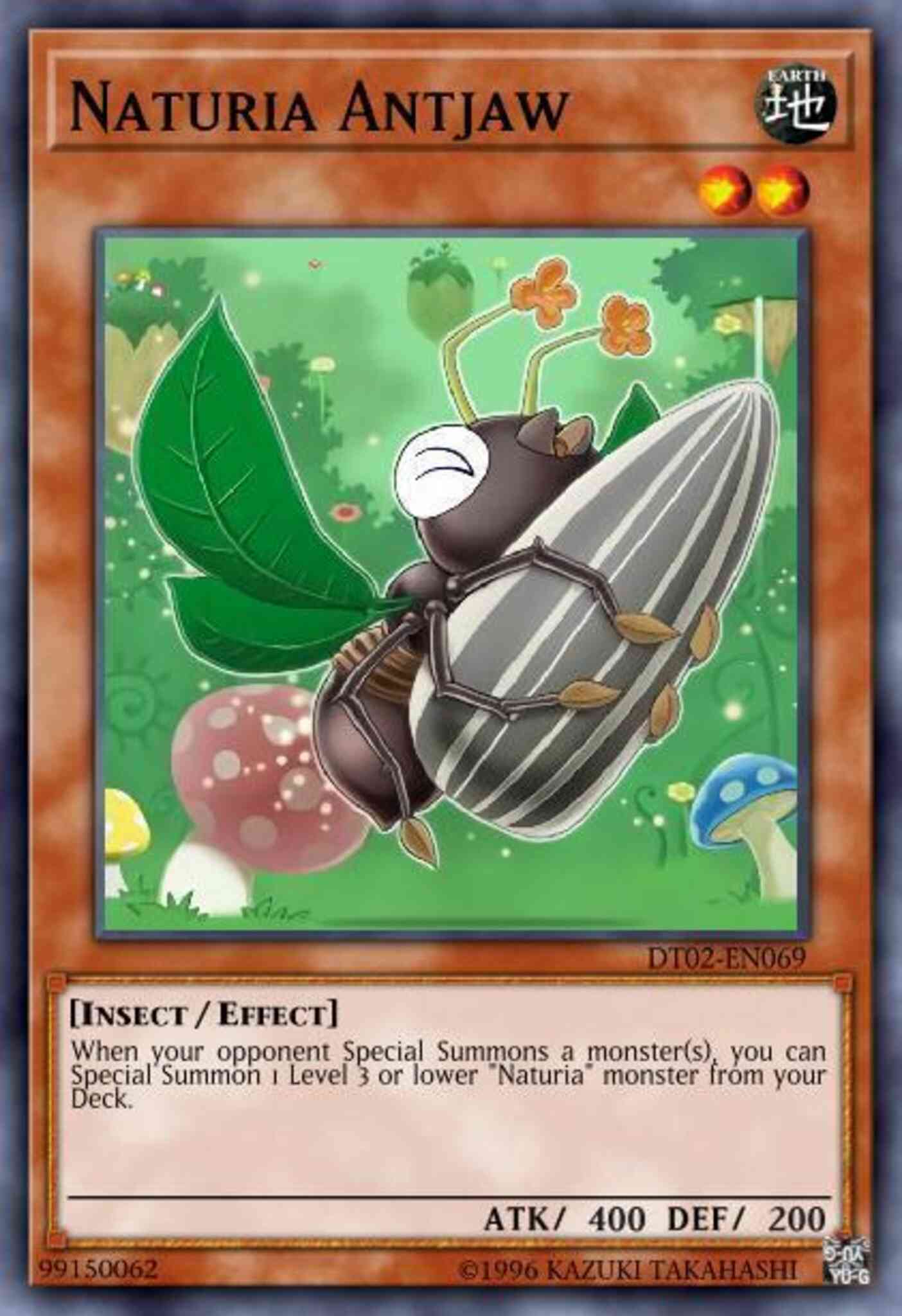 Naturia Antjaw - HA02-EN039 - Super Rare - 1st Edition
