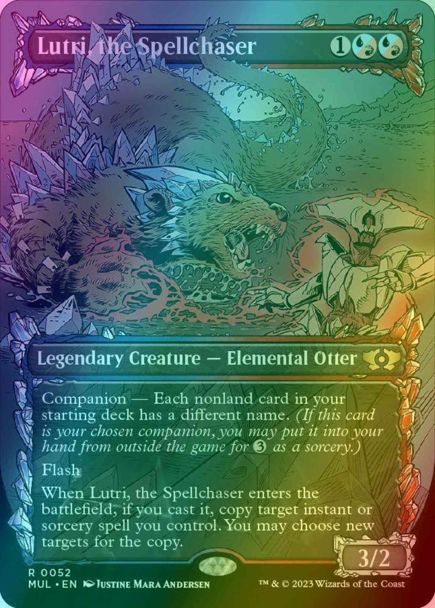 Lutri, the Spellchaser [52] [Planar Showcase] [Multiverse Legends] [Foil]
