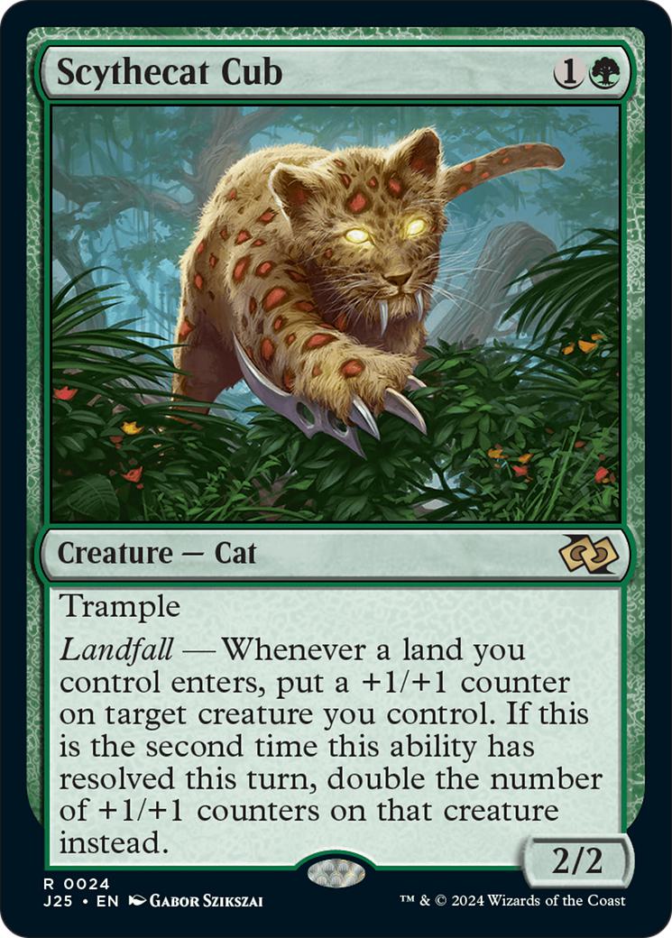 Scythecat Cub [24] [Foundations: Jumpstart] [Non-Foil]