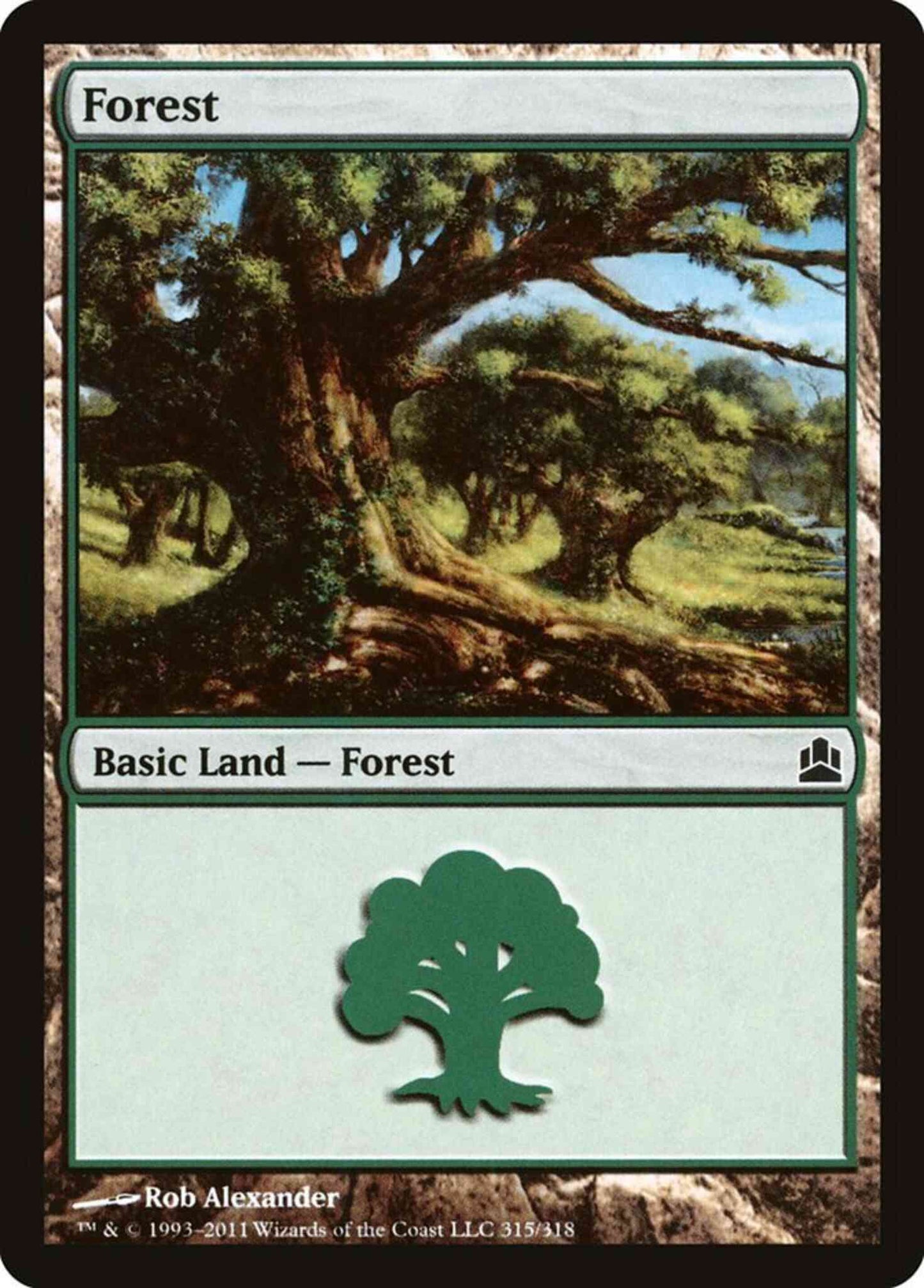Forest [315] [Commander 2011] [Non-Foil]