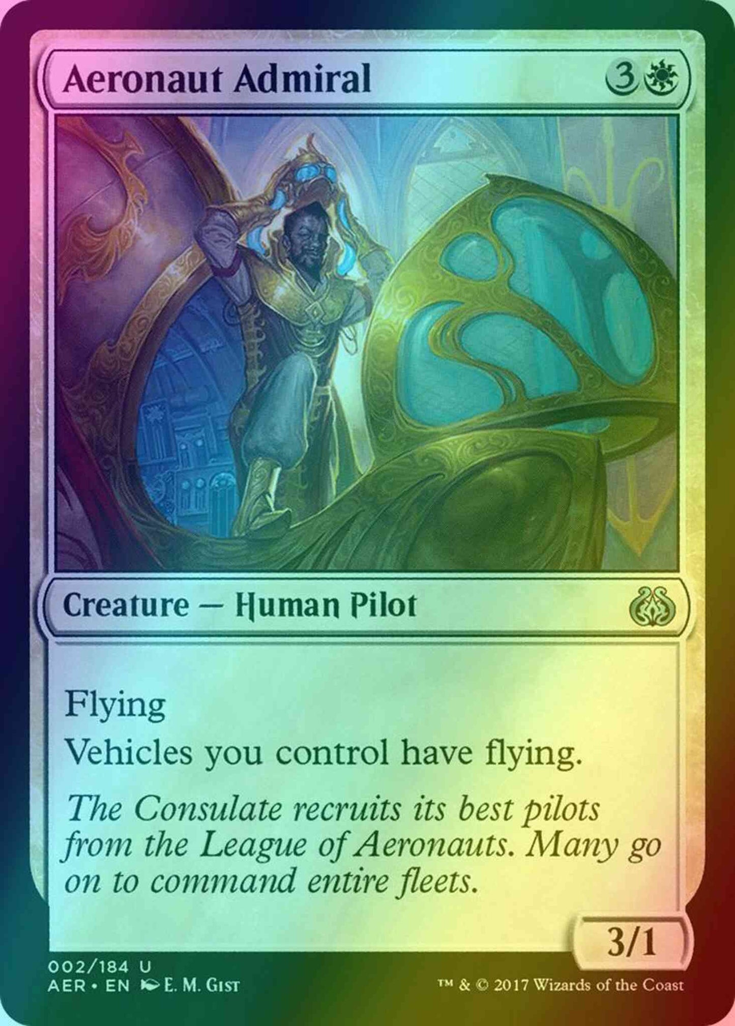 Aeronaut Admiral [2] [Aether Revolt] [Foil]