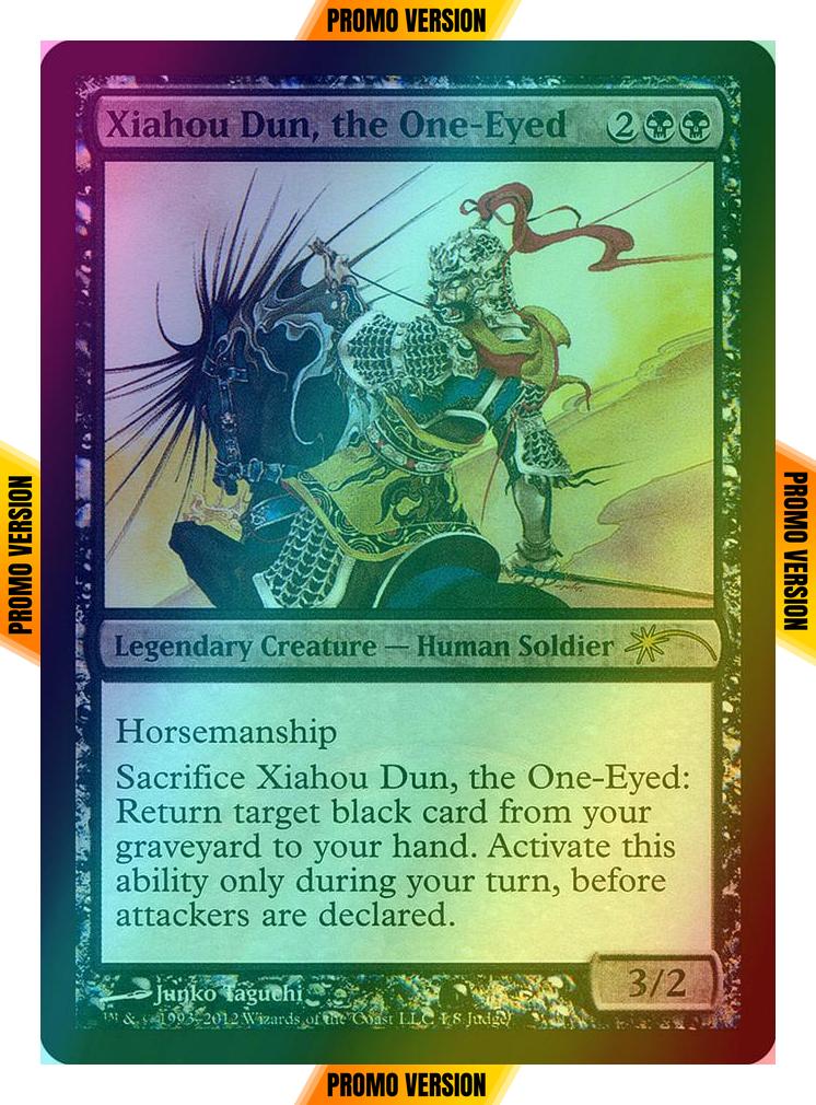 Xiahou Dun, the One-Eyed [Judge Gift Cards 2012] [Foil]