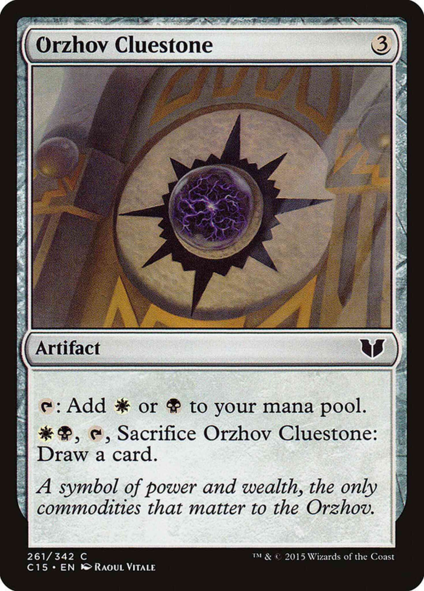 Orzhov Cluestone [261] [Commander 2015] [Non-Foil]