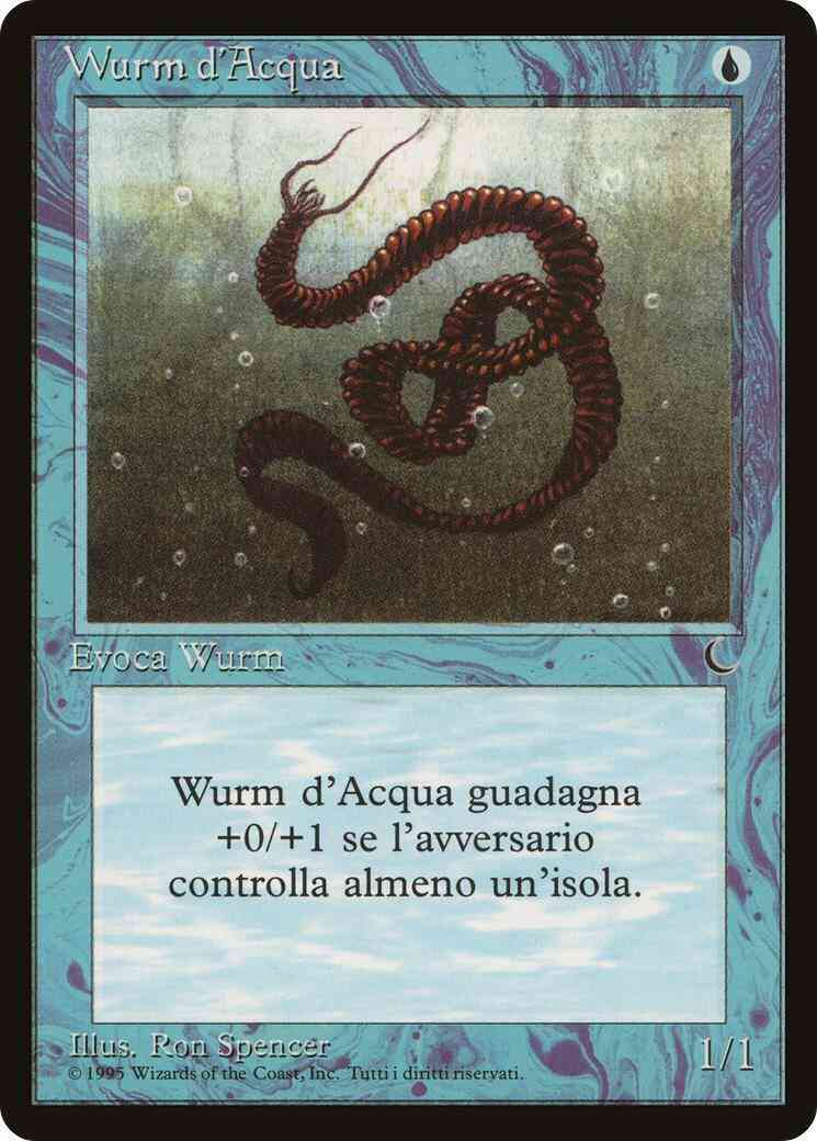 Water Wurm - Italian [38] [The Dark: Italian] [Non-Foil]