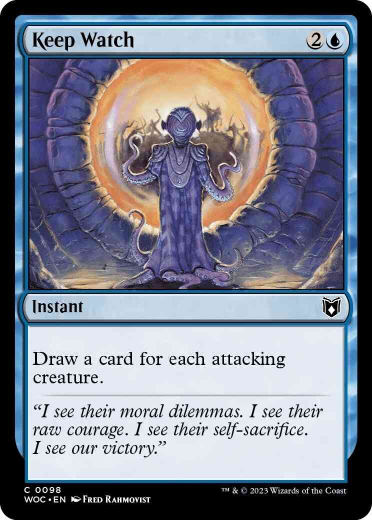 Keep Watch [98] [Wilds of Eldraine: Commander] [Non-Foil]