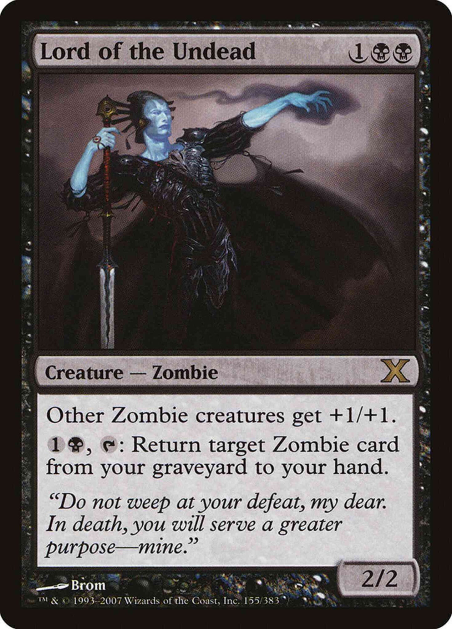 Lord of the Undead [155] [Tenth Edition] [Non-Foil]