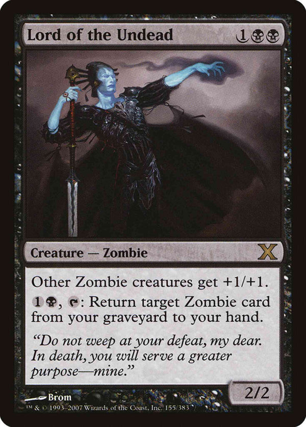 Lord of the Undead [155] [Tenth Edition] [Non-Foil]