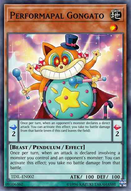 Performapal Gongato - MP17-EN059 - Common - 1st Edition
