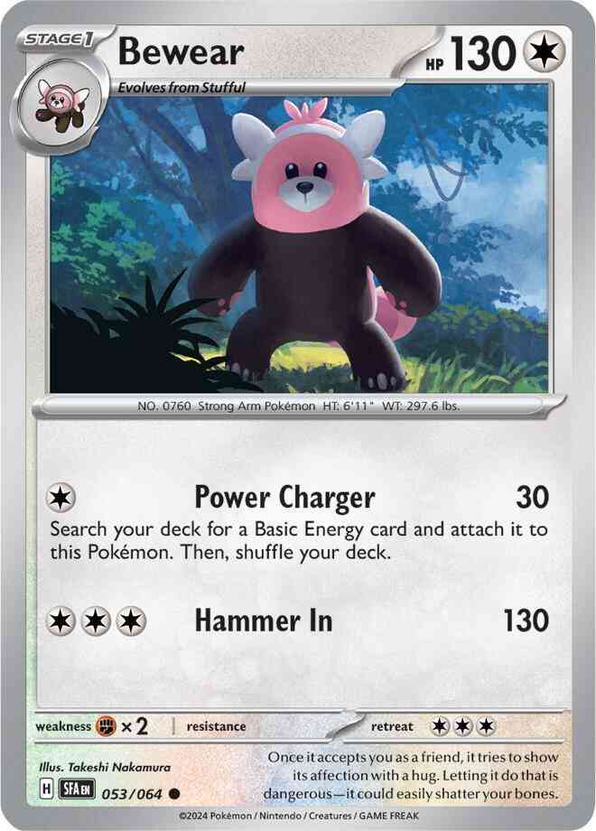 Bewear - 053/064 - Common [sv065-053] [Non-Holo]