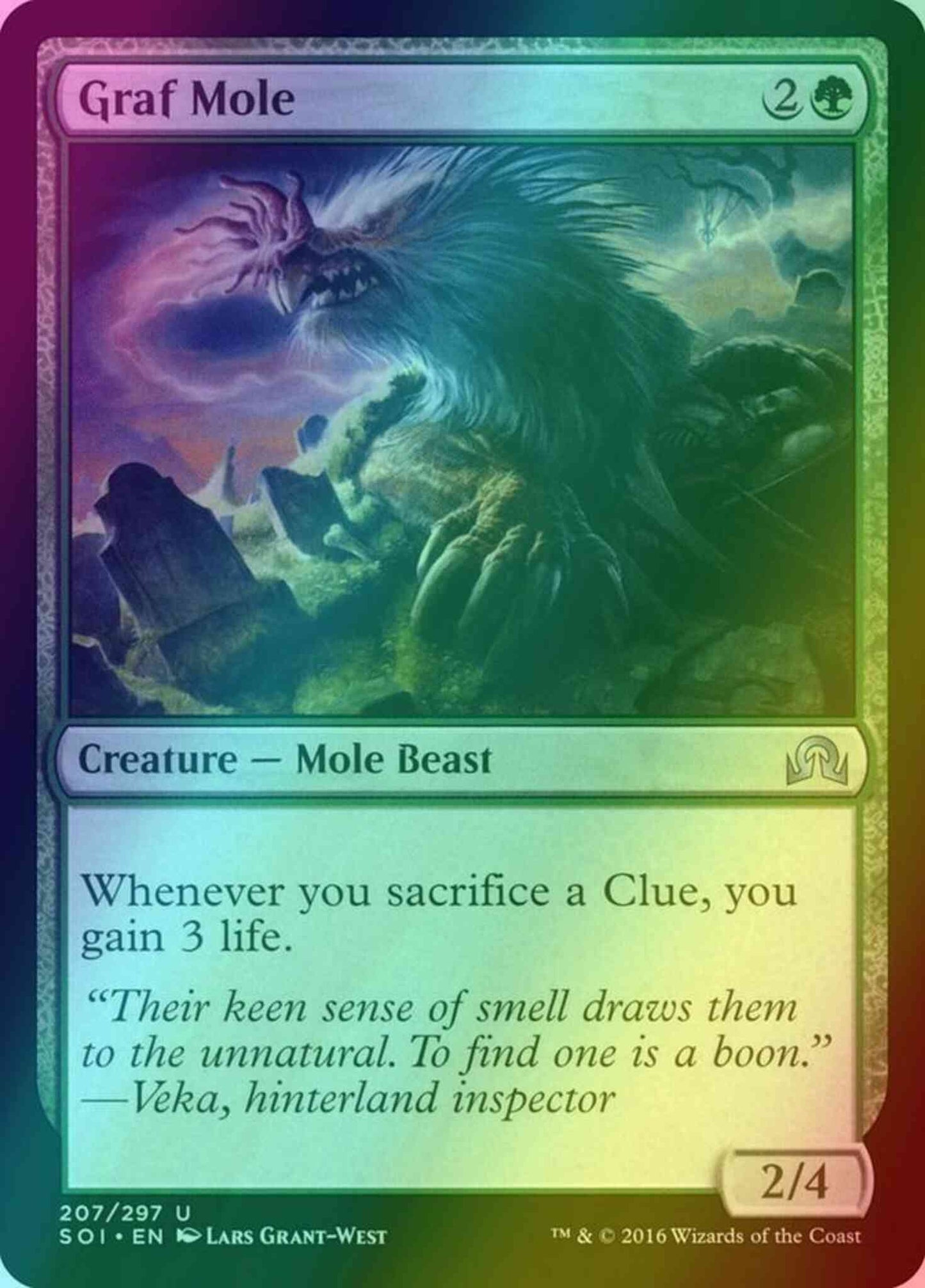 Graf Mole [207] [Shadows over Innistrad] [Foil]