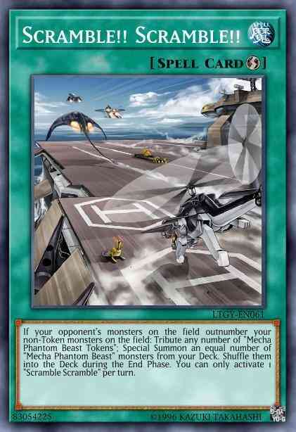 Scramble!! Scramble!! - LTGY-EN061 - Ultra Rare - 1st Edition