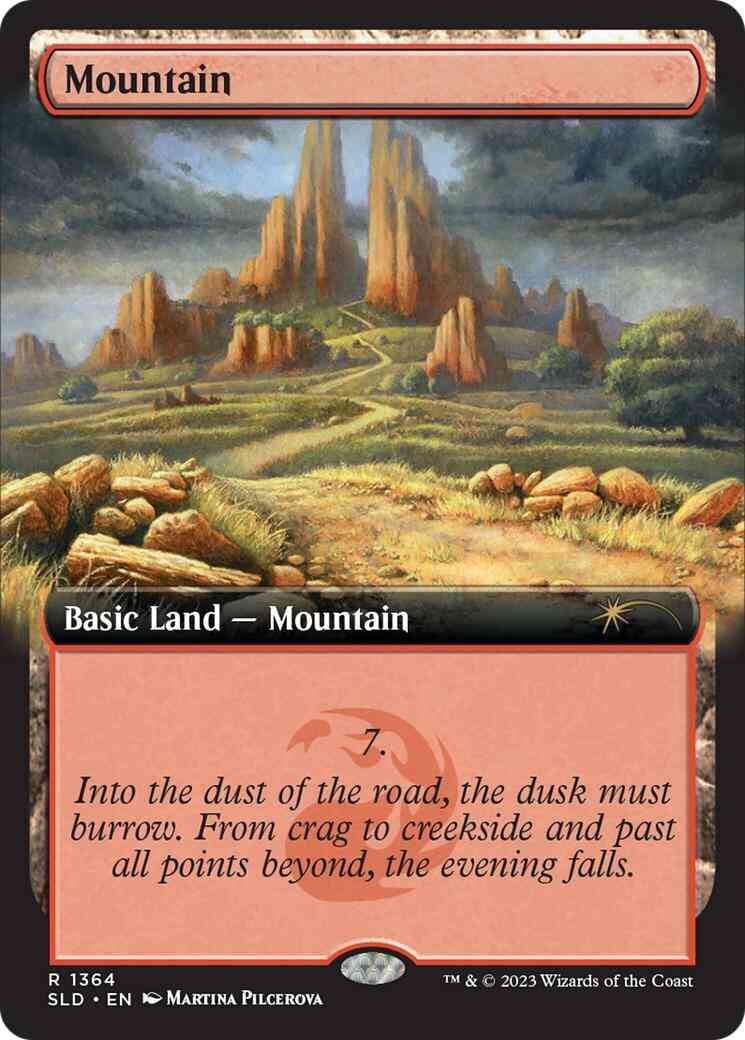 Mountain [1364] [Extended Art] [The Mountain Goats] [Secret Lair Drop] [Non-Foil]