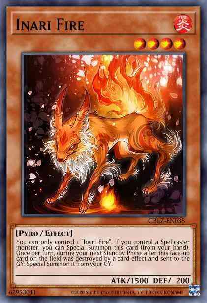 Inari Fire - SDMP-EN018 - Common - 1st Edition