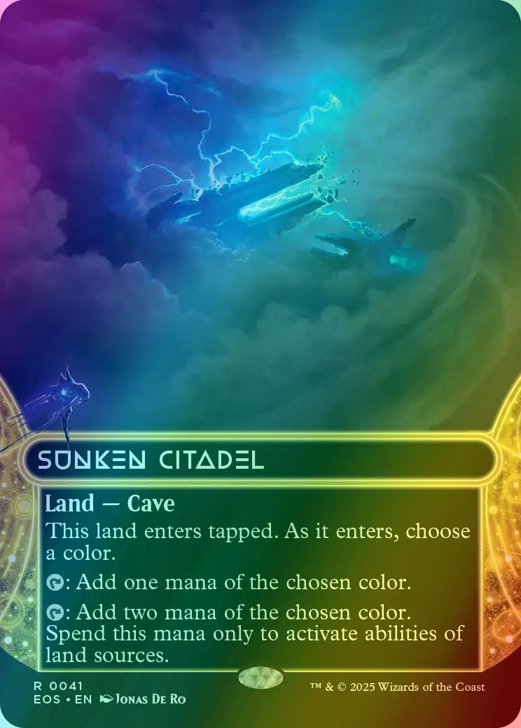 Sunken Citadel [41] [Borderless] [Edge of Eternities: Stellar Sights] [Foil]