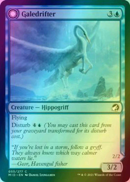 Galedrifter // Waildrifter [55] [Innistrad: Midnight Hunt] [Foil]